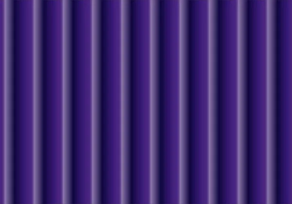 Vertikale Balken Muster Lila Oder Violett Theatervorhang Vorhänge — Stockvektor