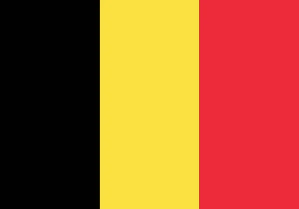 Belgiens Flag Belgisk Sprog – Stock-vektor