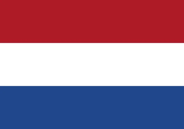 Holland Fahne Prinzenfahne Trikolore — Stockvektor