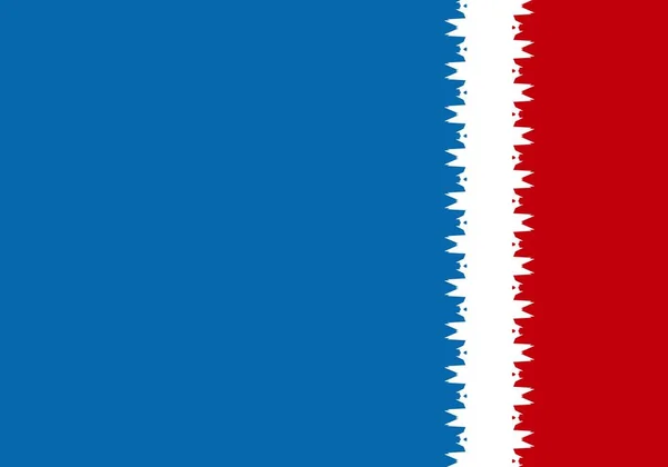 Blauer Weißer Und Roter Hintergrund — Stockvektor