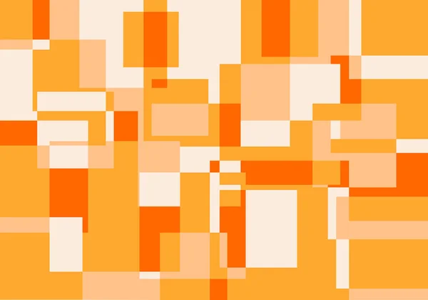 Sfondo Geometrico Arancione Scuro Chiaro — Vettoriale Stock