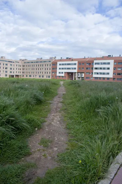 Byggnader Bostäder Hus Fastigheter Spanien Olika Arkitektoniska Konstruktioner — Stockfoto