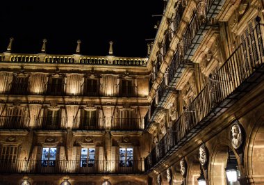 Salamanca Meydanı, İspanya.