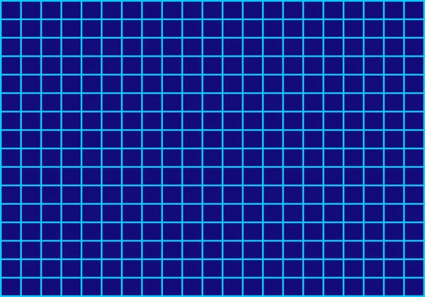 Navy Blue Background Light Blue Grid — 스톡 벡터