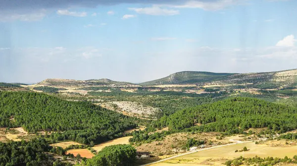 Krajobrazy Górskie Obszarów Wiejskich Hiszpanii — Zdjęcie stockowe