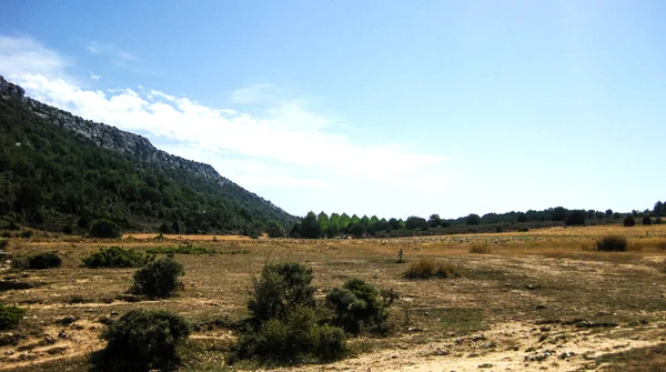 Landsbygdslandskap Spanien — Stockfoto