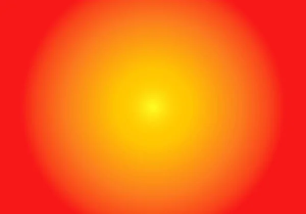 Varmebølge Sirkulær Oransje Gul Bakgrunn – stockvektor