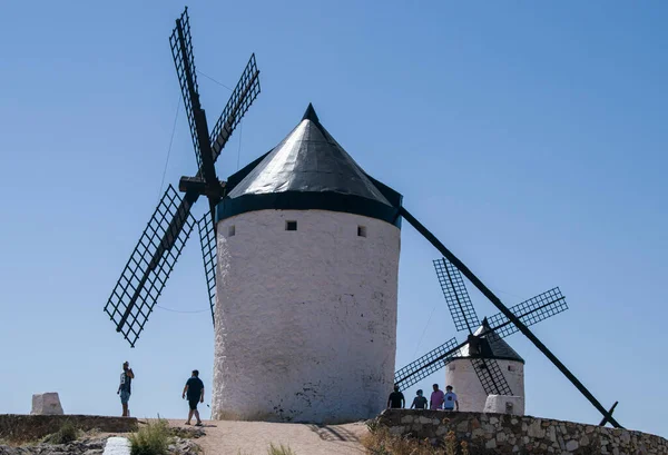 Windmolen Een Dag Voor Dag Van Castilla Mancha — Stockfoto
