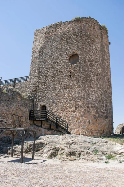 Ruïnes Van Het Kasteel Van Consuegra Castilla Mancha Spanje — Stockfoto