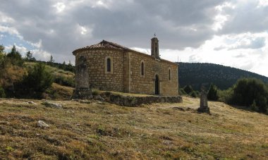 İspanya, Santo Domingo de Silos Romanesk inziva yeri