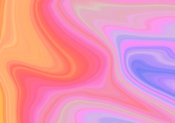 Абстрактний Фон Червоних Рожевих Жовтих Хвиль — стокове фото