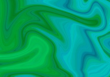 Mavi ve yeşil sıvı boya arkaplanı.