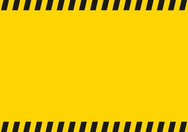 Siyah ve sarı köşegen çizgileri olan sarı arkaplan