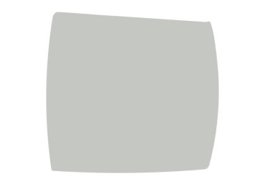 Arkaplan ve grafik tasarım elementleri için hafif eğri kenarlı gri kare