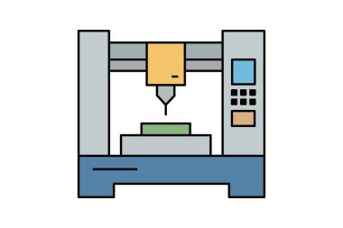 Endüstriyel kesinti için sayısal kontrol makinesi