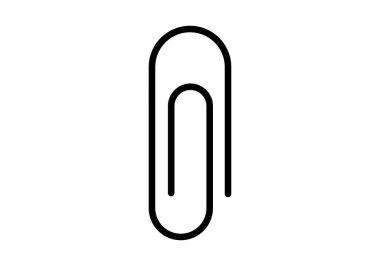 Metal ataç ya da ofis atacının simgesi