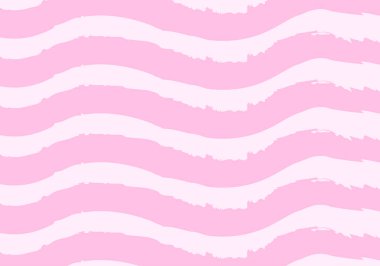 Soyut desenli arka plan ve pastel pembe dalgalı çizgiler