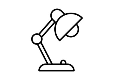 Aydınlatma ofisleri ve çalışma alanları için modern tasarım çizgilerine sahip ayarlanabilir masa lambası