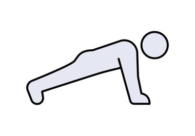 Dayanıklılık eğitimi için şınav çeken kişi