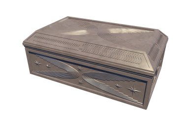 antika mücevher kutusu (ışık taş)