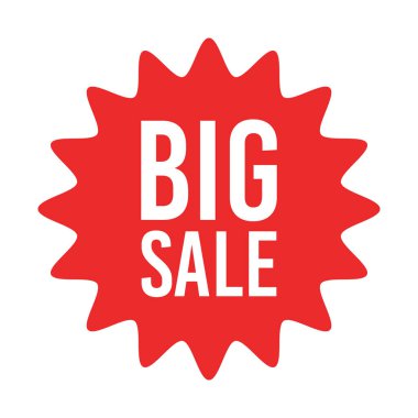 Kırmızı satış etiketi, yuvarlak etiketli ve rozetli en iyi teklif ve indirimli tabela. Satış ve özel fiyat etiketi ve promosyon fiyatı için düğme.