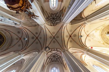 Katolik Kilisesi, katedral iç. Organ.