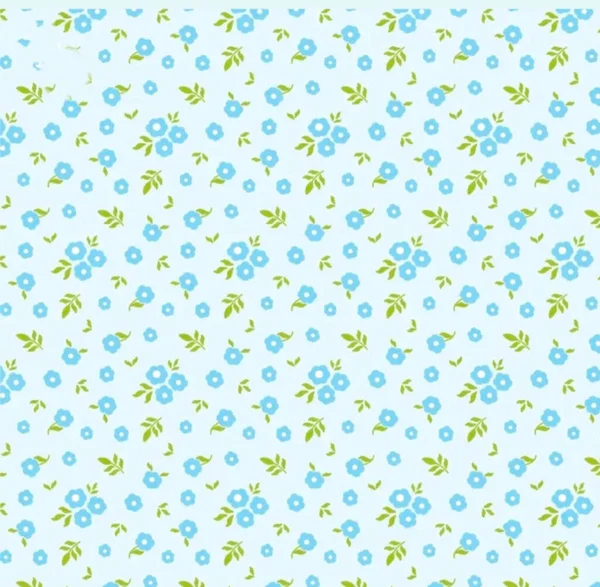 Tasarım Projeleri ve Duvar kağıtları için Yumuşak Mavi Çiçek Şekil Arkaplanı