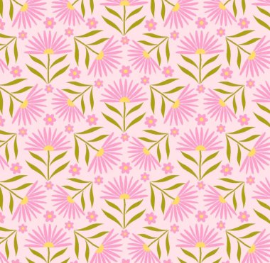 Moda, Tasarım, Yazdırma ve Dekor Projeleri için Parlak Pembe Geometrik Desen Arkaplanı