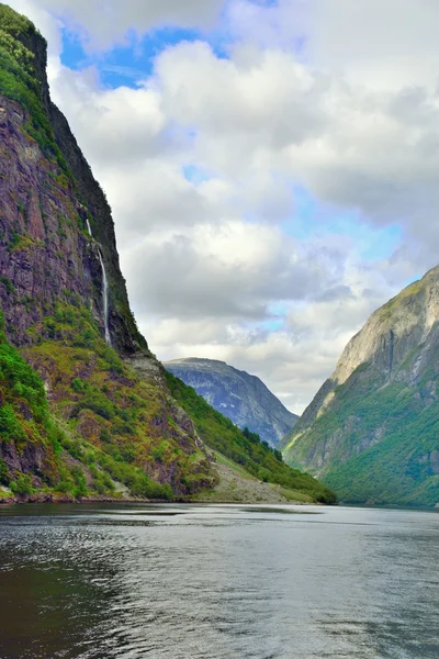 Naeroyfjord, Patrimonio Mundial de la UNESCO — Foto de Stock