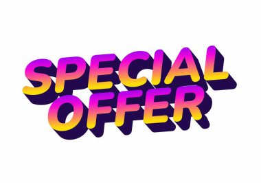 Canlı ve renkli bir metin grafiği, 