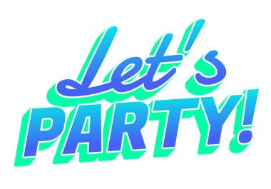 Canlı ve eğlenceli bir metin tasarımı. İçinde 