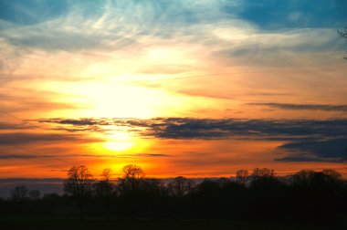 ülkeye günbatımı
