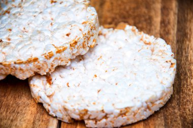 Pirinç waffle ahşap tablo