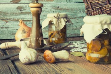 Salamura Mantarlar hazırlanması