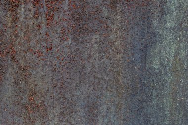 Eski grunge metal yüzey arkaplanındaki pas dokusu