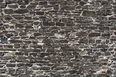 Eski koyu grunge kırmızı tuğla duvar arkaplanının dokusu