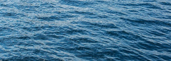 Textur Der Blauen Meerwasseroberfläche Hintergrund — Stockfoto