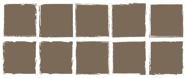 Beyaz arkaplanda fırça boyalı mürekkep pankartı