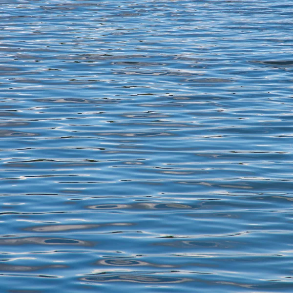 Textur Der Blauen Meerwasseroberfläche Hintergrund — Stockfoto