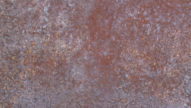 Eski grunge metal yüzey arkaplanındaki pas dokusu