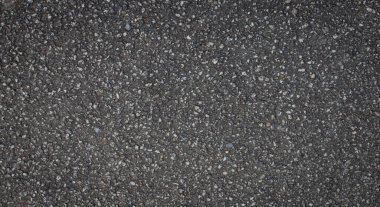 Koyu asfalt yüzey arkaplanının dokusu