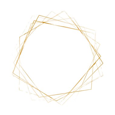 Beyaz arkaplanda altın fırça boyalı mürekkep pankartı