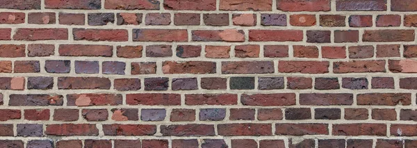 古いグランジ赤レンガの壁の背景の質感 — ストック写真