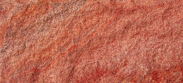 红色天然石材的质感 磨碎石材表面背景 — 图库照片