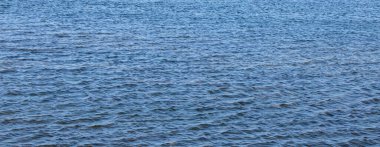 Mavi su yüzeyinin dokusu - deniz arka planı