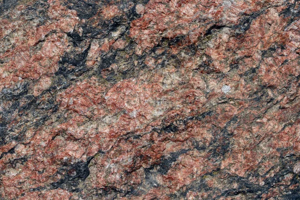Kırmızı Granit Doğa Taşının Dokusu Grunge Taş Yüzey Arkaplanı — Stok fotoğraf