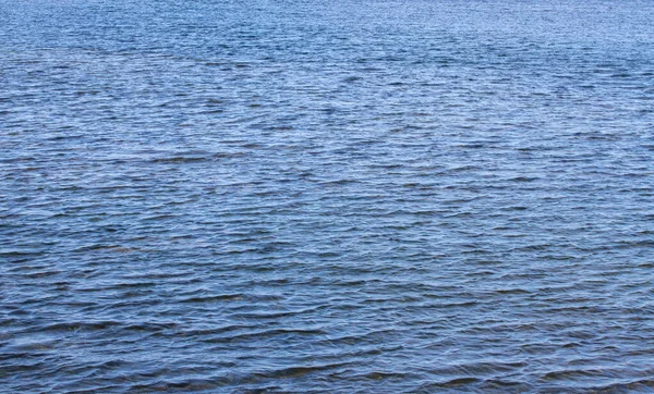 Textur Der Oberfläche Des Blauen Wassers Meereshintergrund — Stockfoto