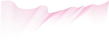 Soyut vektör pembe ses dalgası çizgilerine sahip arkaplan