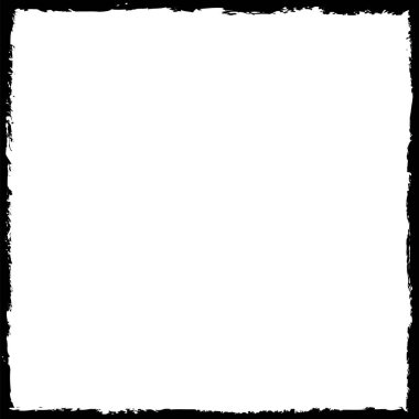 tasarım elemanınız için beyaz bir yer ile boyanmış mürekkep çerçevesi