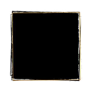 beyaz arkaplanda fırça boyalı mürekkep pankartı